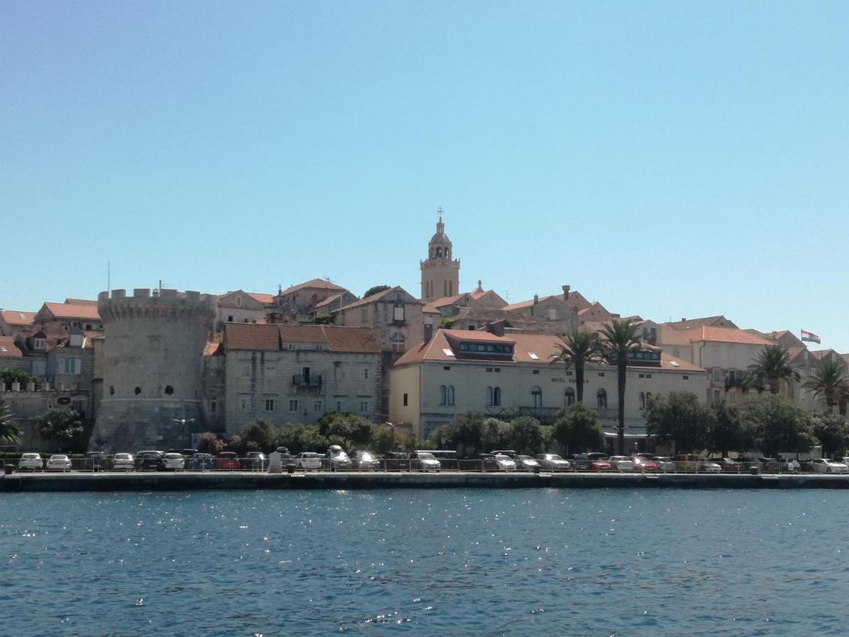Apartment Petrovic Korčula Exterior foto